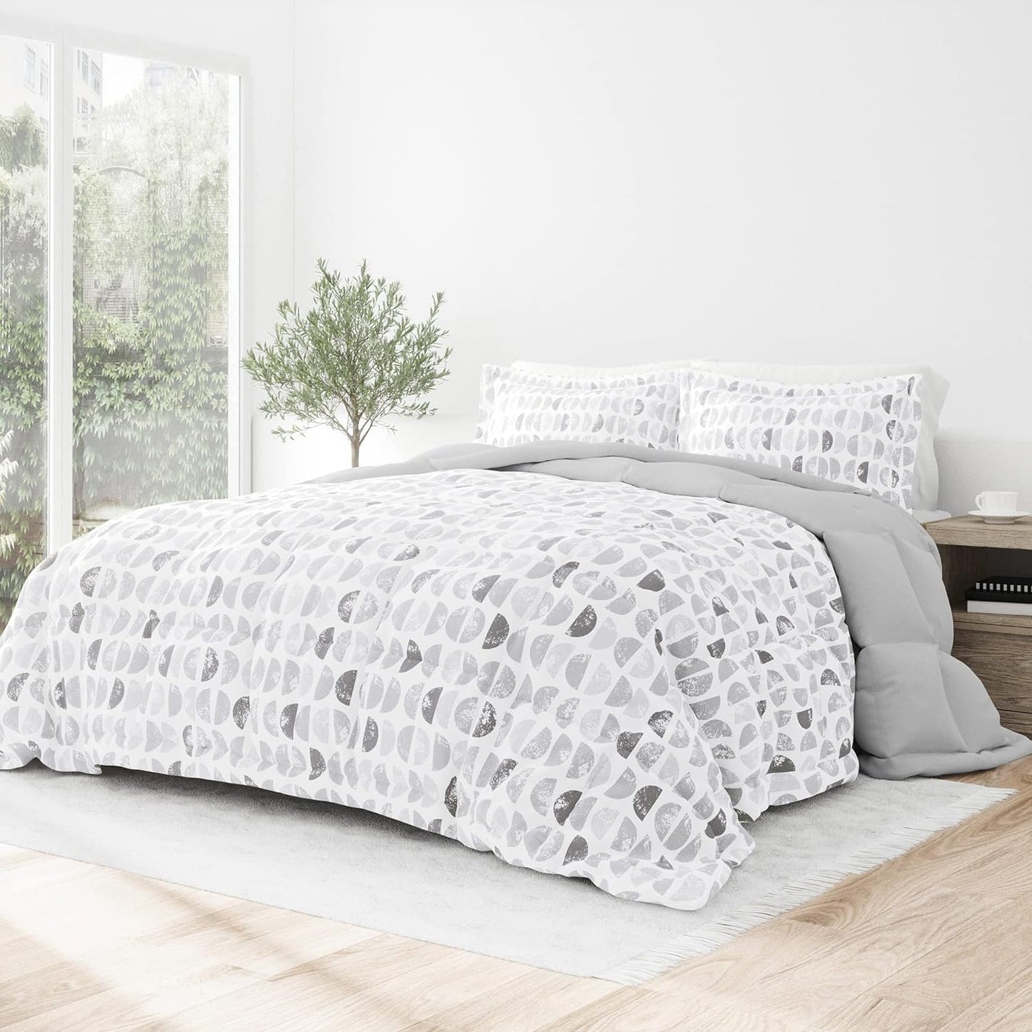 Linen Market Reversible Twin/Twin XL Comforter Set (2 Piece) - Bring Luxury Home with Our Soft and Lightweight Down Alternative Comforter Twin Size - This Includes Your Comforter and 1 Pillow Sham