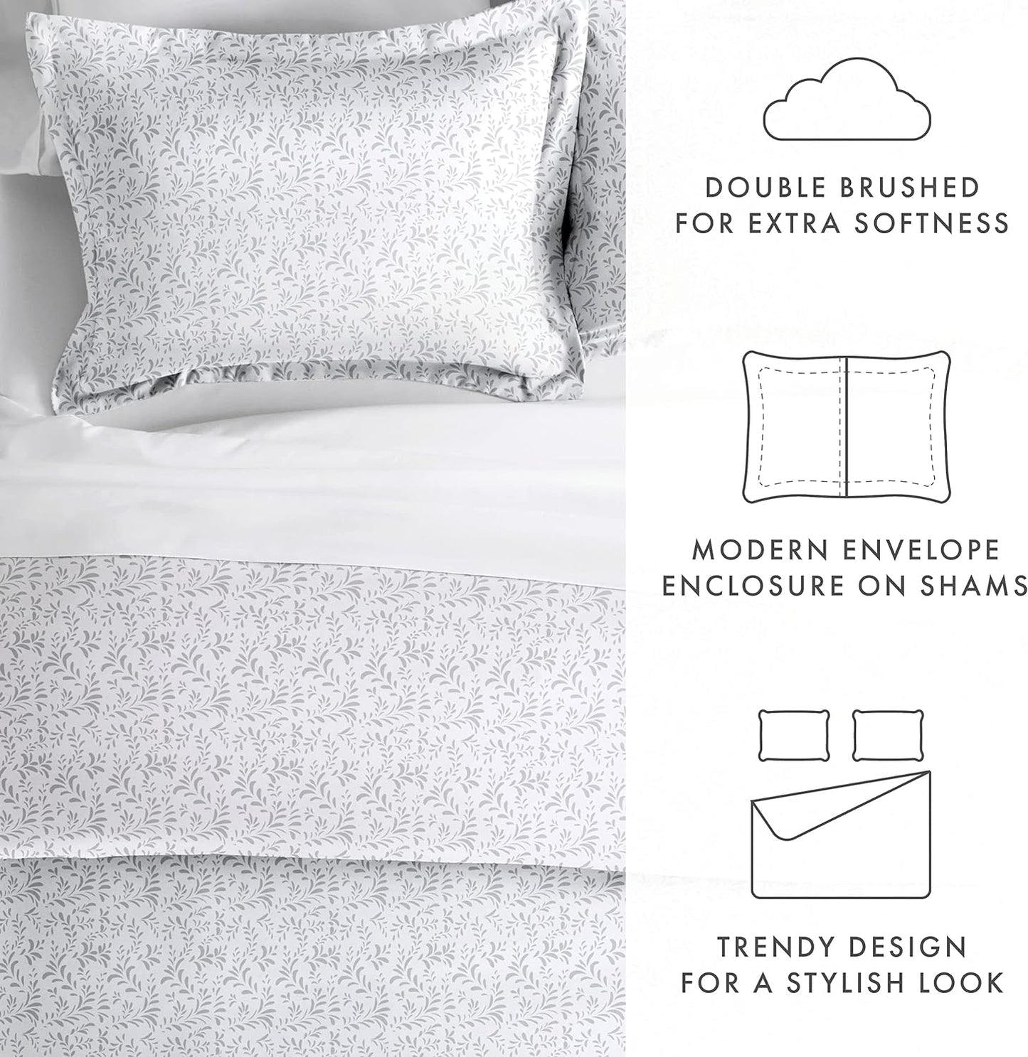 Linen Market Twin Duvet Cover for Twin - Experience Hotel-Like Comfort with Unparalleled Softness, Exquisite Prints & Solid Colors for a Dreamy Bedroom – Duvet Cover Twin Set with 2 Pillow Shams