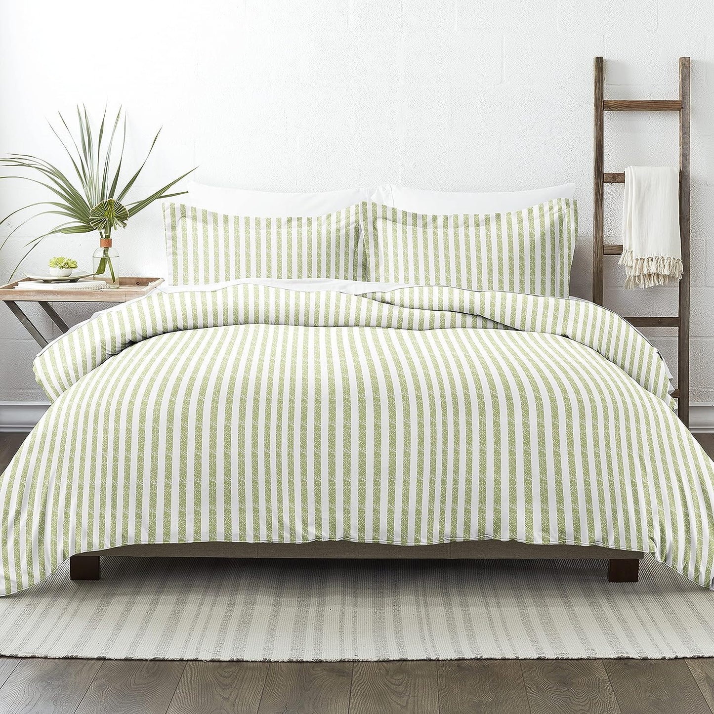 Linen Market Twin Duvet Cover for Twin (Sage) - Experience Hotel-Like Comfort with Unparalleled Softness, Exquisite Prints & Solid Colors for a Dreamy Bedroom –Duvet Cover Twin Set with 1 Pillow Sham