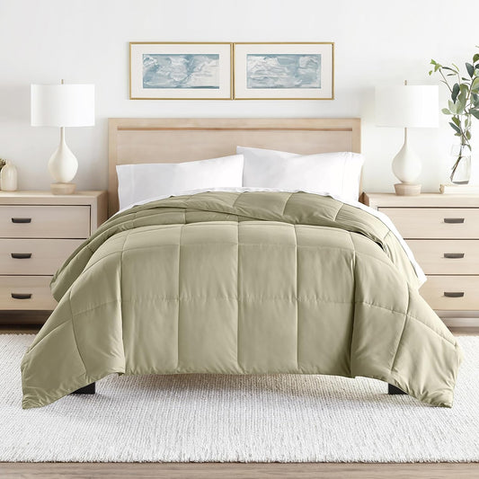 Linen Market King Comforter (1 Piece - Sage) - Bring Luxury Home with Our Soft and Lightweight Down Alternative Comforters King Size - Can Also fit as California King Size Beds